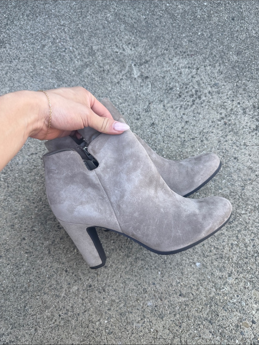 Sam Edelman booties suede